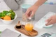 Форма для льоду з кришкою ARDESTO Fresh Cylinder, 27х9.5х3.8см, силікон, пластик, блакитний - зображення 5