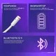 Бездротова ігрова гарнітура Proove Gaming Bliss (APP) Чорна - изображение 6