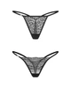 Трусики Obsessive Clara 2-pack thong 2XL/3XL (SX3560) - изображение 4