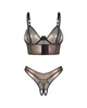 Бюстгальтер Obsessive Soranna crotchless thong 2XL/3XL (SX3625) - изображение 5