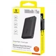 Power Bank Baseus 10000 mAh EnerFill FP11 15W (P1008210C123) Cosmic Black - зображення 2
