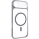 Чехол TPU+PC GETMAN Moon Clear with Magnetic Safe для Apple iPhone 17 Air (6.5") Grey - изображение 1