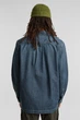 Чоловіча темно-синя джинсова сорочка 1-pocket Regular Denim G-Star RAW S D24764,D539 - зображення 3