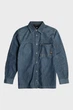 Чоловіча темно-синя джинсова сорочка 1-pocket Regular Denim G-Star RAW S D24764,D539 - зображення 5