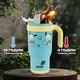 Термокухоль з трубочкою Kite Pochacco 530 мл Зелений (PC25-1266) - зображення 8