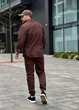 Костюм мужской котоновый MonsterBrand демисезонный S (46) шоколадный - изображение 3