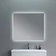 Зеркало Qtap Taurus (TA2) 800×700 мм с LED-подсветкой Touch, с антизапотеванием, с диммером, рег. темп. цвета (3000-6500K) - изображение 1