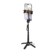 Селфі-трипод HOCO K27 Magic portable mini live broadcast stand (150cm) Black - зображення 5