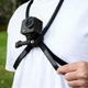 Кріплення на шию ACEFAST E37 Air cushion silicone neck-hanging holder Black - зображення 7
