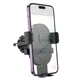 Автотримач для телефона HOCO H18 Mighty one-button car holder(air outlet) Black - изображение 6