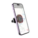 Автотримач для телефона BOROFONE BH124 Roman magnetic car holder (air outlet) Black and Red - зображення 5