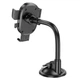 Автотримач для телефона HOCO H20 Mighty one-button car holder(windshield) Black - зображення 5