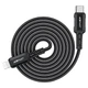 Кабель ACEFAST C4-01 Type-C to iP 3A, 30W, 1.8m, nylon, zinc connectors, Black - изображение 5