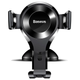 Автотримач для телефона Baseus Osculum Type Gravity Car Mount Black - изображение 3