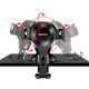 Автотримач для телефона Baseus Osculum Type Gravity Car Mount Black - изображение 4