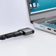 Кабель ACEFAST C22-05 USB-C to USB-C / magnetic aluminum alloy charging data cable Black - зображення 8