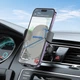 Автомобильный держатель для смартфона BOROFONE, BH92, Для мобільних телефонів із діагоналлю 4.5 – 7 дюймів, черный - зображення 8