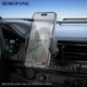 Автотримач для телефона BOROFONE BH133 Rio push-type car holder (air outlet) Black - зображення 7