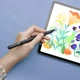 Стилус BOROFONE BG100 Universal active capacitive pen with digital display Black - зображення 5