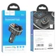 АЗУ с FM модулером HOCO E62 Fast PD20W+QC3.0 car BT FM transmitter Black - изображение 2