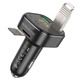 АЗУ с FM модулером BOROFONE BC43 Flash QC3.0 car BT FM transmitter 18W Black - изображение 6