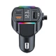 АЗУ с FM модулем WUW-C220 Black - изображение 4