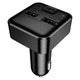 АЗУ с FM модулером BOROFONE BC63 Selecto car BT FM transmitter Black - изображение 5
