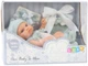 Лялька LeanToys Baby Doll сірий одяг 751434 (5905991085584) - зображення 1