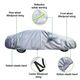 Накидка на машину від сонця та снігу Universal Car Cover захисний чохол для автомобіля XL - зображення 4