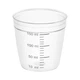 Пластиковий мірний стакан 150 мл із градуюванням вимірювальний стаканчик - зображення 3