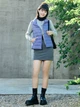 Теплый жилет женский UNIQLO 989516319 2XL Сиреневый (1159859041) - изображение 2