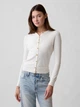 Кардиган вязаный женский Gap 404261296 S Белый (1159859088) - изображение 1