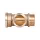 Трійник латунний Thermo Alliance Standart 3/4" (В×Н×Н), PN25 - зображення 5