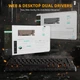Ігрова Клавіатура ATTACK SHARK R68 HE Black ENG + UA, Магнітні світчі. Дротова, 8000Hz/s. RGB Підсвічування, Switch 0.005mm. Rapid Trigger - изображение 15