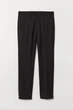 Брюки H&M чорний HXUQX075 50 - зображення 1
