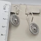 Сережки серебряные 2,79 г - изображение 4