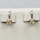 Сережки серебряные с цитрином 2,62 г - изображение 1