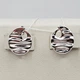 Сережки серебряные Листик 2,95 г - изображение 1