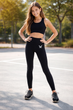 Cпортивные лосины для девочек Castore Черный (J1178 black LPP (M (10-11 лет)) (140-146 см)) - изображение 6