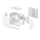 Корпус DeepCool CG330 3F White (R-CG330-WHNGM3-G) без БП - изображение 11