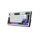 Клавіатура Hator Hellyberry HK75 Wireless White/Violet - зображення 2