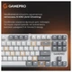 Клавіатура GamePro Genesis Metallic MK110W Outemu Red Swithes USB White - зображення 14
