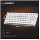 Клавіатура GamePro Genesis Joker MK124W Outemu Red Swithes USB White - зображення 18