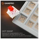 Клавіатура GamePro Genesis Joker MK124G Outemu Red Swithes USB Gray - зображення 17