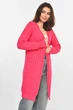 Кардиган женский однотонный розового цвета Fashion размер 46-48 (213279) - изображение 2