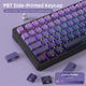 Механічна бездротова (Bluetooth + 2,4G) клавіатура з HOT SWAP Attack SHARK X85, 82 Key, RGB, Win/Mac OS, УКР/АНГЛ, Gradient Purple (X85GP) - зображення 6