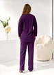 Жіночий святковий костюм MeeLan, Фіолетовий XL, (50-52) 000042709 - зображення 3