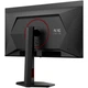 Монітор ігровий 27" AOC Q27G4ZDR QD-OLED 240Гц 0,03мс 2хHDMI DP USB-hub HAS Pivot Чорно-Червоний - зображення 5
