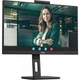 Монітор 27" AOC Q27P3QW QHD IPS 75Hz 2xHDMI DP USB-hub webcam HAS Pivot з колонками Black - зображення 2