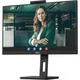 Монітор 27" AOC Q27P3QW QHD IPS 75Hz 2xHDMI DP USB-hub webcam HAS Pivot з колонками Black - зображення 3